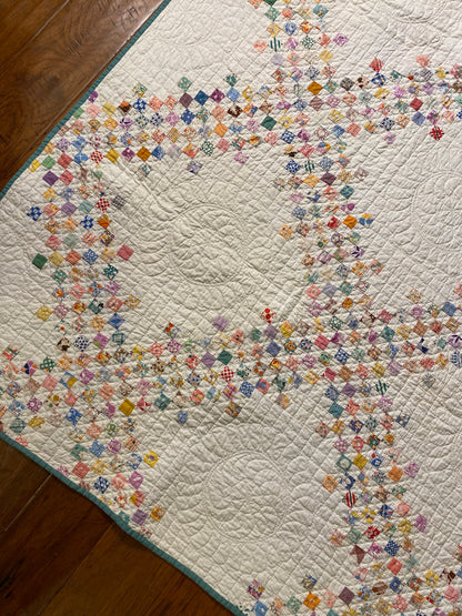 Small Scale 3/4 Inch Multi Chain Quilt